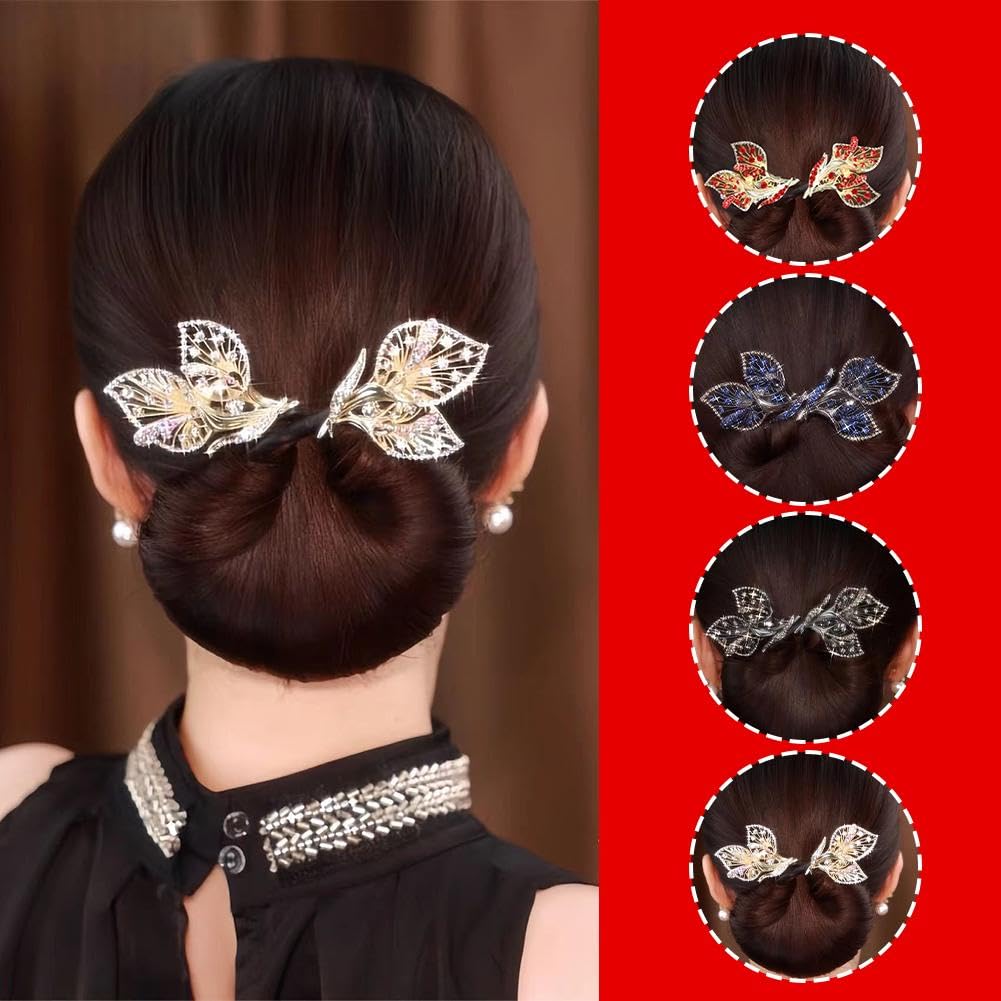 Amazon.co.jp: SeaAZqurtlesラインストーンフラワーヘアクリップ